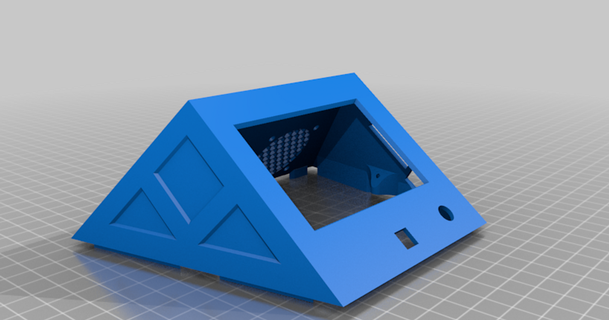 skr Profi v12 tft35 e3 v30 geneigt USB Loch schmoee 3D Modelle Hobby Macher Ideen thingiverse 3d print model - Mito3D