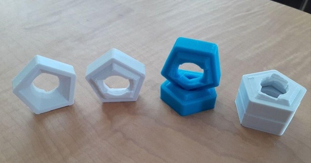 board game pieces invention shmoee 3D Models Toys & Games Other thingiverse 3d print model - Mito3D