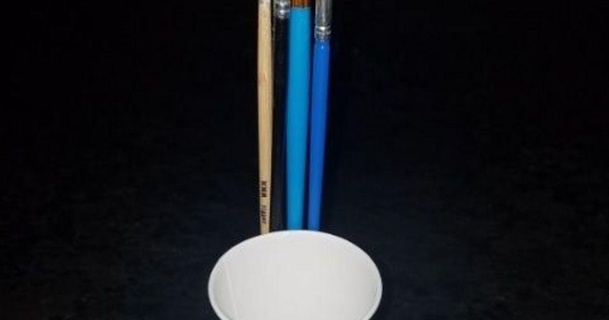 dixie tazza pennello acqua titolare supporto shmoe 3D Modelli arte design disegni thingiverse 3d print model - Mito3D
