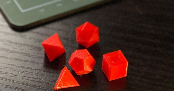 platonisch Feststoffe Farben Blüte 3D Modelle Lernen Objekte Geometrie Würfel lehrreich Mathematik Dodekaeder 3d print model - Mito3D