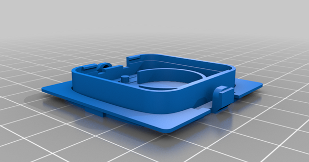 fuga ikea tr dfri adapter drdice 3D Models Hobby & Makers Electronics ikeahack thingiverse lkfuga 3d print model - Mito3D