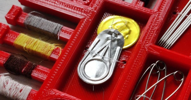pocket sewing kit bea res 3D Models Hobby & Makers Tools thread portable 1 3d print model - Mito3D
