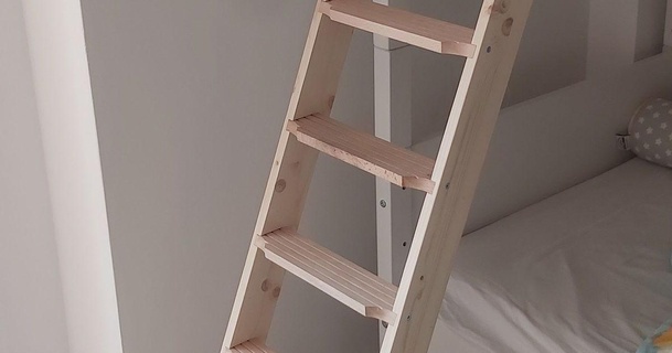 flexa berço escada pata 3D modelos casa equipamento berçário cama casal 3d print model - Mito3D