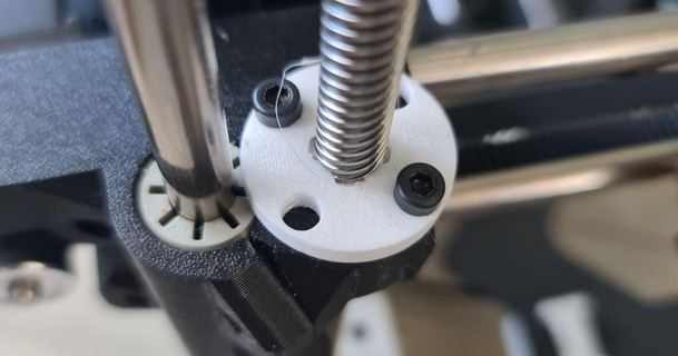 prusa trapezoidal lead screw nut tr8x8 3deeprintingpl 3D Models Printers Prusa Parts & Upgrades 3d print model - Mito3D