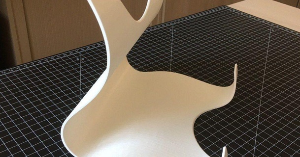 livre supporter vague repensé esquiver 3D modèles Ménage Bureau stand 3d print model - Mito3D
