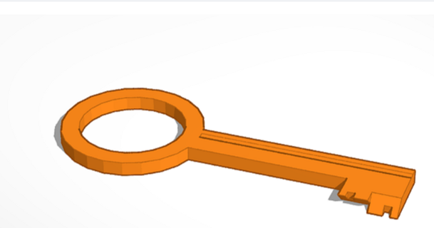 anahtar Adam plop ch 3D modeller moda Aksesuarlar 3d print model - Mito3D