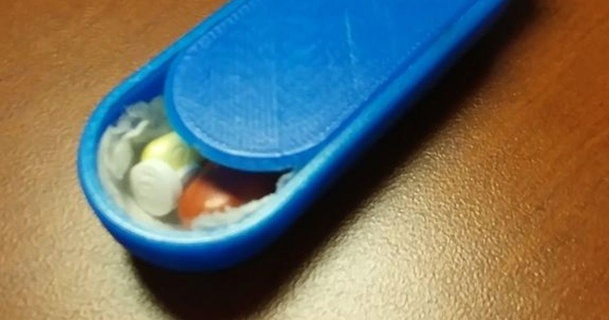 pill case kemmotar 3D Models Household Other House Equipment thingiverse 3d print model - Mito3D