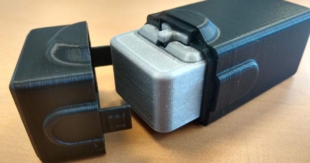 seedsigner open pill protective shell revetuzo 3D Models Gadgets Portable Devices 3d print model - Mito3D