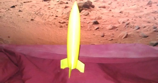 v2 roket ikinci Deneyin hal 9000 3D modeller gadget'lar şeytani 3d print model - Mito3D