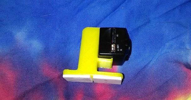 kelima sq-10 mini dv camera screw stick mount hal 9000 3D Models Gadgets Photo & Video thingiverse actioncameramount 3d print model - Mito3D