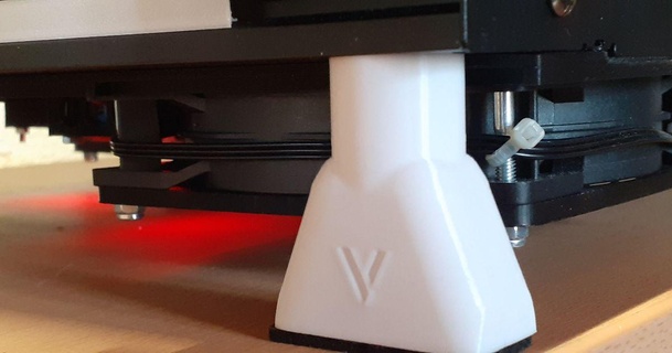 riser piedi anycubic vyper 45mm +4mm norberto 3D Modelli stampanti parti aggiornamenti 3d print model - Mito3D