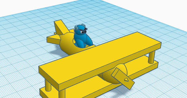 monkey ace btd6 redbluebear132 3D Models Hobby & Makers Other Ideas 3d print model - Mito3D
