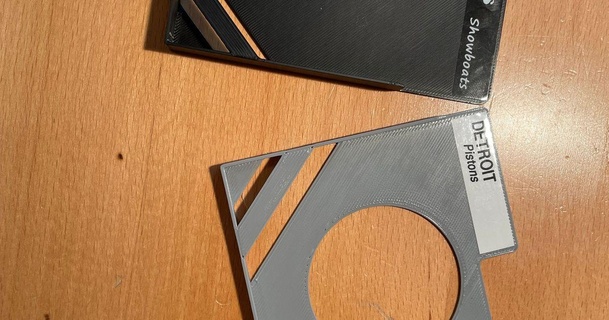 paramétrico manga coberta cartas glenobie 3D modelos passatempo fabricantes organizadores 3d print model - Mito3D