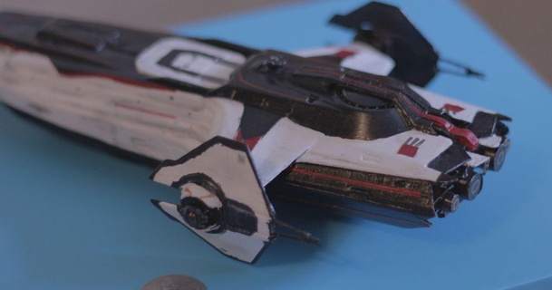 anvil carrack - star citizen iz labs 3D Models Toys & Games Vehicles space model hangar starcitizen 3d print model - Mito3D