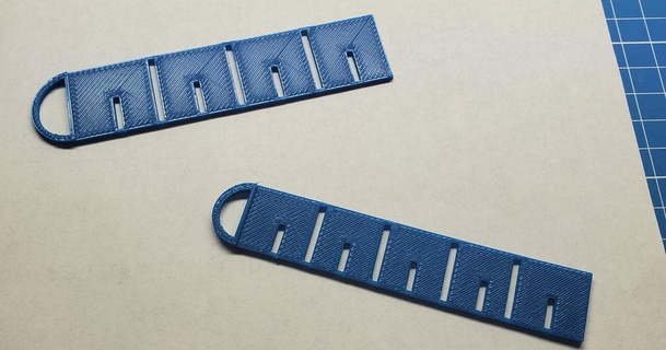 keychain ruler austin lower 3D Models Hobby & Makers Tools quickprint quick keychains 3d print model - Mito3D