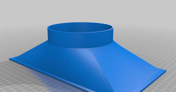 Qidi max Auspuff Ventilator Leitung Reflektor registrieren Box Auroratechchannel 3D Modelle Drucker Teile Upgrades thingiverse 3d print model - Mito3D