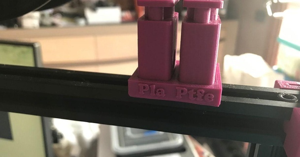 holder cutter filament & bowden fab 3D Models Printers Accessories support ptfetube 3d print model - Mito3D