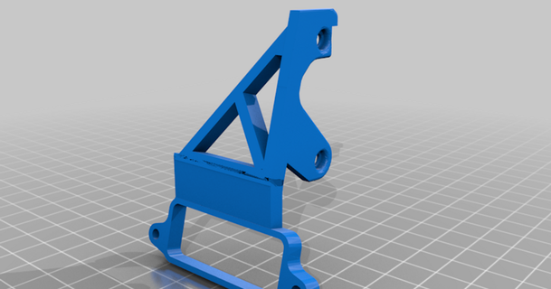 vulcano compensare montaggio staffa titano aero alto prestazione raffreddamento condotto rambo 3D Modelli stampanti Accessori thingiverse 3d print model - Mito3D