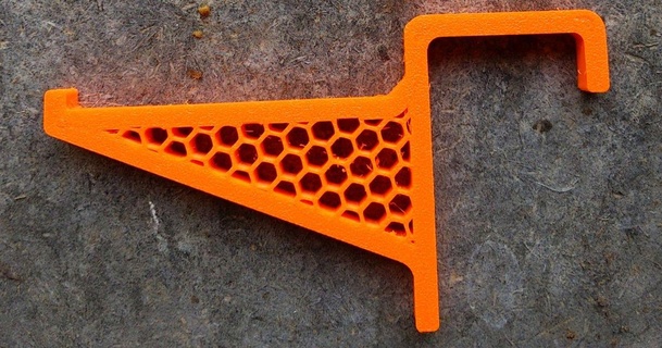 alveare telaio gancio piatto 3D Modelli domestico animali domestici appendiabiti ape 3d print model - Mito3D