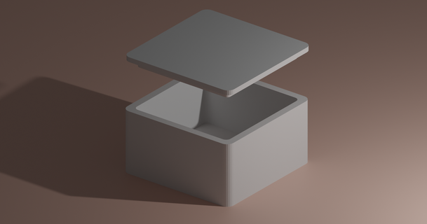 petit boîte imprimeur 3D modèles loisir fabricants organisateurs boîte 3d print model - Mito3D