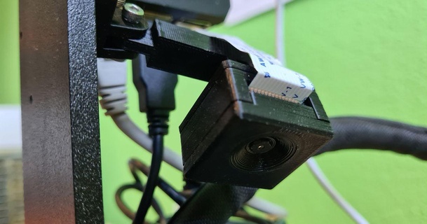 Ahududu kamera Prusa binmek esmer 3D modeller yazıcılar parçalar yükseltmeler ahududu 3d print model - Mito3D