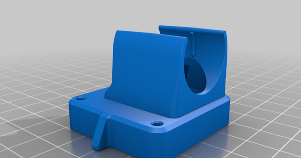 sk go 40mm hotend ventilateur canal bonnet 3D modèles imprimantes imprimante pièces mises niveau chose universelle seckit skgo seckitskgo 3d print model - Mito3D