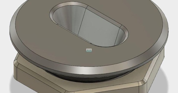 enterrer enceinte filament guider bonnet 3D modèles imprimantes accessoires fusion360 guide 3d print model - Mito3D