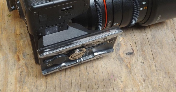 Douane pied Sony a72 a73 coffre fort 3D modèles gadgets photo vidéo caméra chaussure 3d print model - Mito3D