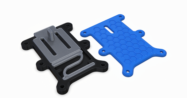 spring loaded lock - v13 the3designer  3D Models  Hobby & Makers  Mechanical Parts mechanism springloaded lock fullyprintable printfully3d  3d print model - Mito3D