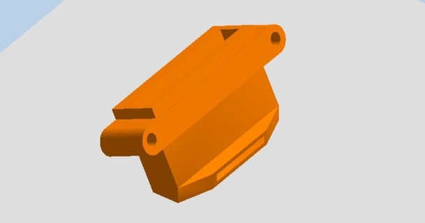 tevo tarántula Pro ventilador conducto bronydash04 3D modelos impresoras impresora partes actualizaciones fanducto tevotarantulapro 3d print model - Mito3D