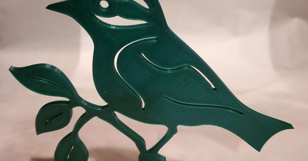oiseau décorer requête 3D modèles Ménage Accueil maison décor 3d print model - Mito3D