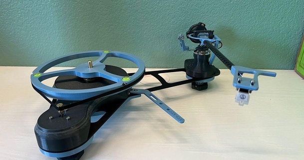 ötücü kuş mk3+ döner tabla Kyle şahin 3D modeller gadget'lar ses kayıt oynatıcı vinil plak 3d print model - Mito3D
