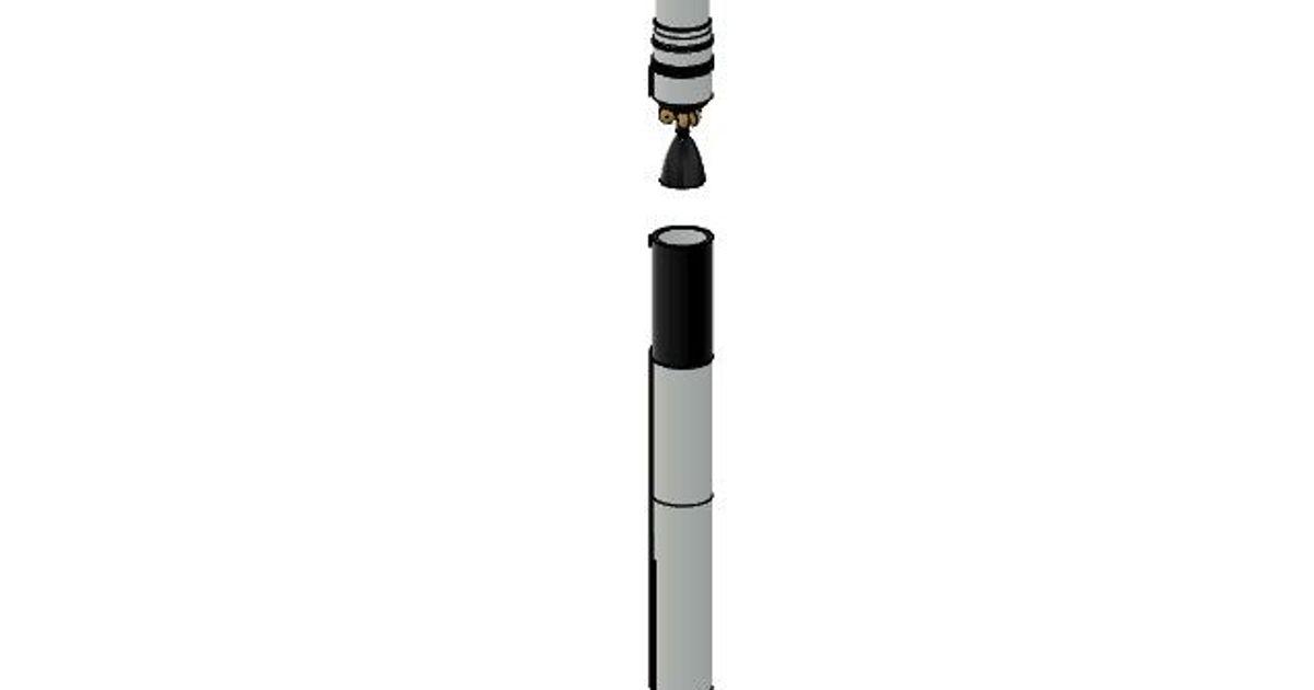 spacex falcon 1 144 alby312 3D Models Toys & Games Vehicles space rocket model 3D print model - Mito3D