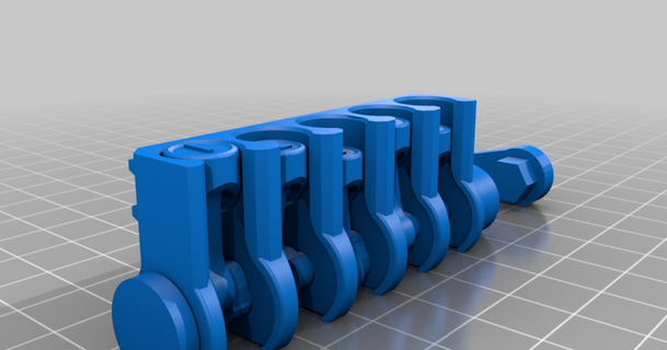 5 Zylinder Motor gfz 3D Modelle Hobby Macher Ideen thingiverse 3d print model - Mito3D