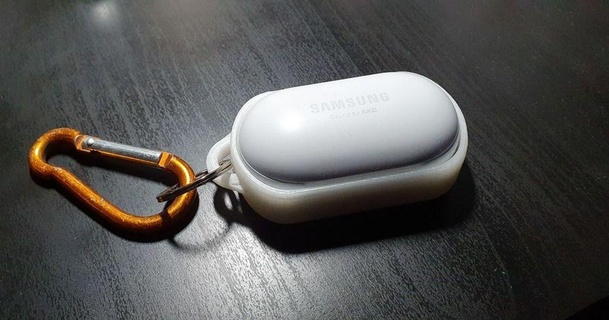 samsung galaxy buds - keyring carry case phunxter 3D Models Gadgets Portable Devices tinkercad thingiverse 3d print model - Mito3D