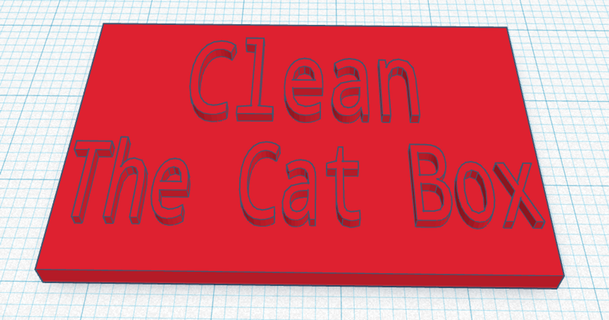 puce 39 amour chatière etam 3D modèles Ménage animaux domestiques boîte nettoyage chats félin 3d print model - Mito3D