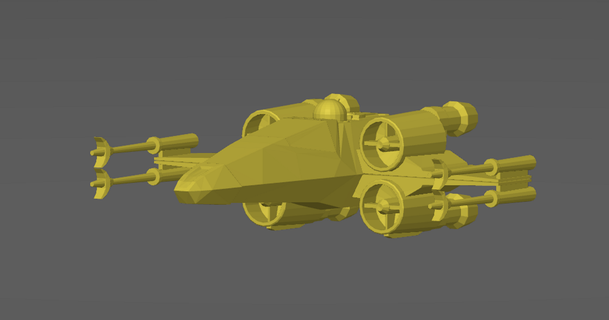 asx asa sci3d 3D modelos fantasias acessórios adereços Guerra Estrelas navios Estrela guerras 3d print model - Mito3D