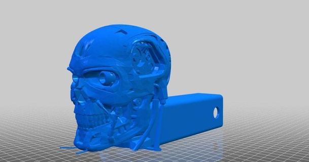 terminatore intoppo ossatura 3D Modelli passatempo creatori settore automobilistico 3d print model - Mito3D