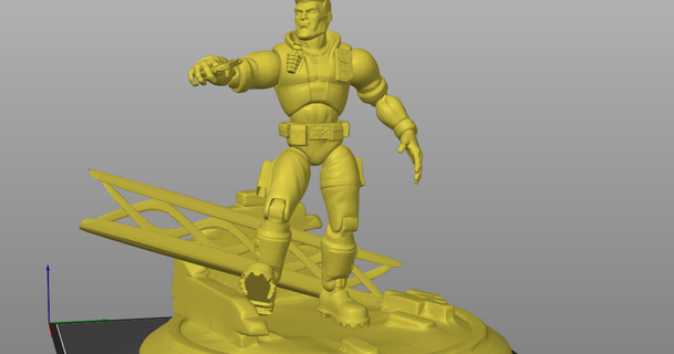 lasca perigo sci3d 3D modelos arte Projeto esculturas personagem escrivaninha suporte filme bustos 3d print model - Mito3D