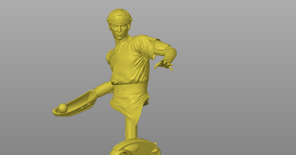 tron busto sci3d 3D modelos Arte diseño esculturas personaje película 3d print model - Mito3D