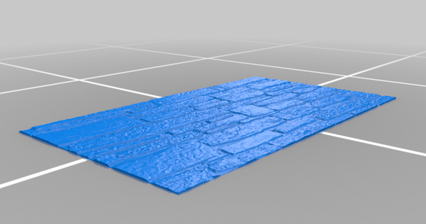 brick texture sci3d 3D Models Art & Design 2D Plates Logos thingiverse 3d print model - Mito3D
