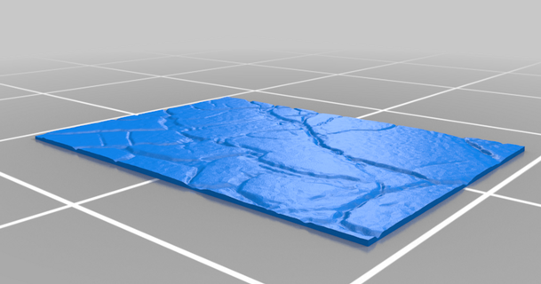 rachado Pavimento textura sci3d 3D modelos arte Projeto 2D pratos logotipos thingiverse 3d print model - Mito3D