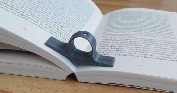 lendo ajuda suporte livro ax 3D modelos Aprendendo objetos Varredura 3d print model - Mito3D
