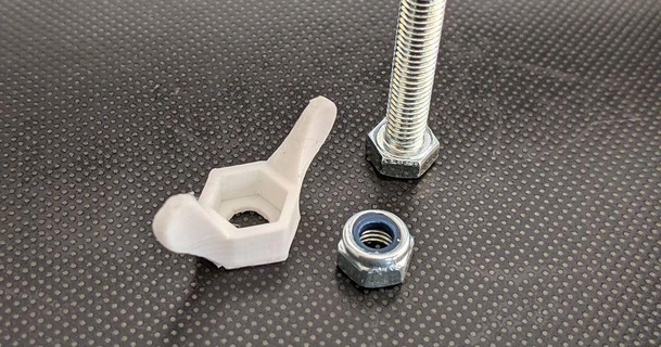 wingnut adapter m5 sstoyanoff 3D Models Hobby & Makers Other Ideas thingiverse 3d print model - Mito3D
