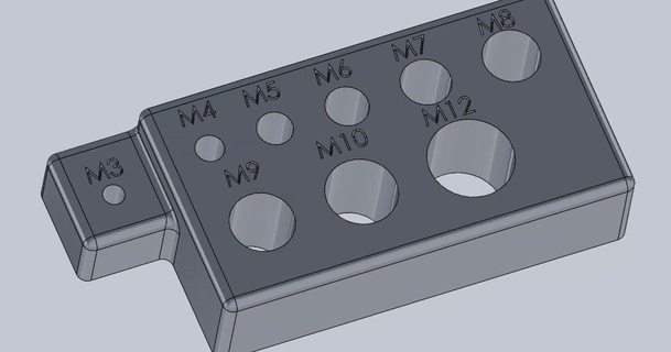 toccando guida gustosa imbastitura 3D Modelli passatempo creatori utensili Fai officina handtool 3d print model - Mito3D