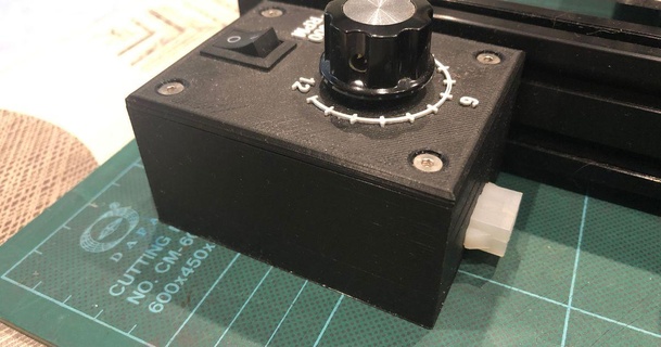 cnc 3018 pró caso bainha variável Rapidez dirigir botão motor 500w regis 3D modelos 3D impressoras impressora partes Atualizações motor botão cnc3018 cnc3018engraver variável 3d print model - Mito3D