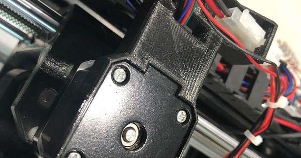 cnc 3018 Pro soporte asegurando cable cadena motor conector regis 3D modelos impresoras impresora partes actualizaciones cableguide cnc3018 cnc3018engraver 3d print model - Mito3D