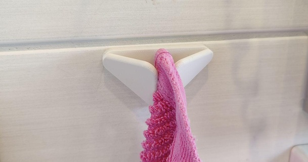towel hook bambam 3D Models Household Bathroom towelholder towelhanger towelhook 3d print model - Mito3D