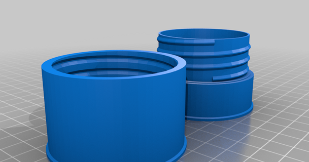 drybox ikea 365+ 106l food container spool support blumi 3D Models Printers Accessories ikealack filamentspoolholder thingiverse 3d print model - Mito3D
