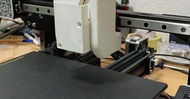 ender 3 pro print head appa1990 3D Models Printers Creality Parts & Upgrades hotend creality thingiverse noctuafan40mm 3d print model - Mito3D
